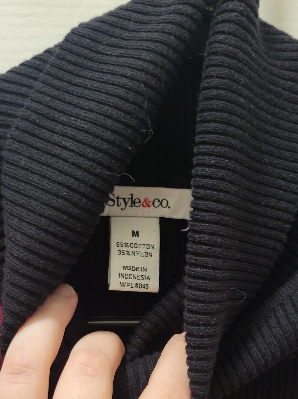 Colorblock Turtleneck - Picture 4 of 4